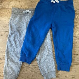 H&M Kids Sweatpants in Blue and Gray